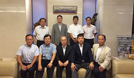 IHI建机株式会社新任社长志村俊和一行访问中骏